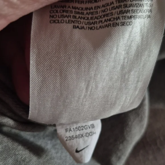 Nike Heather Gray Tee with Bold Orange T - Picture 12 of 14